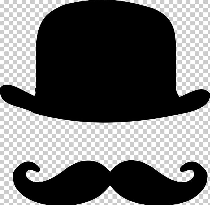 Bowler Hat Moustache Top Hat PNG, Clipart, Beard, Black And White, Bowler Hat, Clip Art, Cowboy Hat Free PNG Download