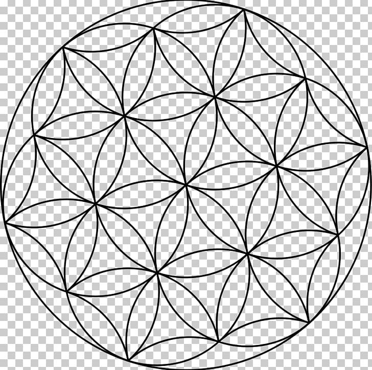 Sacred Geometry Seed PNG, Clipart, Ancient, Area, Black And White, Circle, Clip Art Free PNG Download