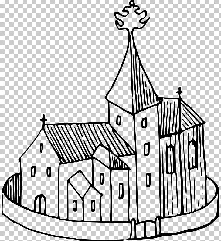 Chantry Black And White Line Art PNG, Clipart, Area, Artwork, Black And White, Building, Chantry Free PNG Download