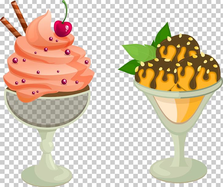 Ice Cream Cone Milkshake Sundae PNG, Clipart, Cocktail, Cream, Cream Vector, Falooda, Food Free PNG Download
