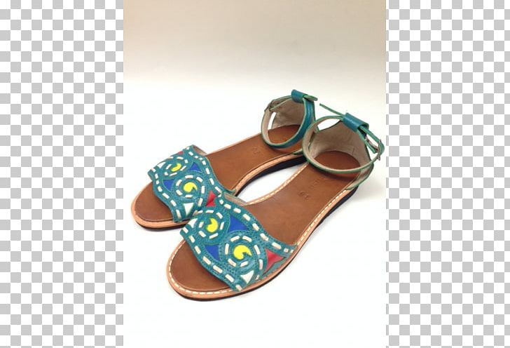 Sandal Flip-flops Leather Shoe Turquoise PNG, Clipart, Artisan, Billboard, Blue, Color, Fashion Free PNG Download