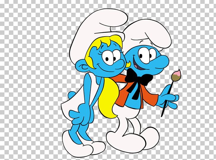 Smurfette Art The Smurfs Painting PNG, Clipart, Animal Figure, Area, Art, Artist, Artwork Free PNG Download