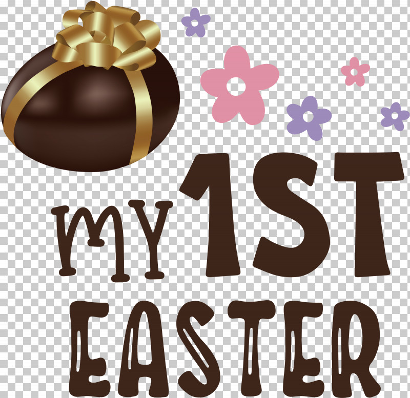 My 1st Easter Happy Easter PNG, Clipart, Chocolate, Happy Easter, Logo, M, Meter Free PNG Download