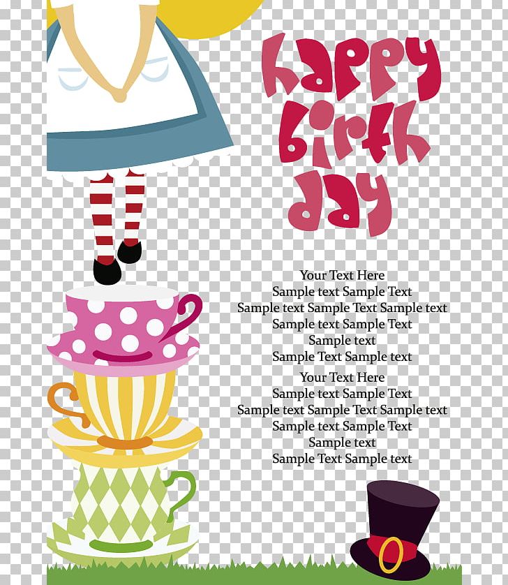 Birthday Cake Greeting Card Wish PNG, Clipart, Alice, Birthday Card, Cartoon, Encapsulated Postscript, Food Free PNG Download