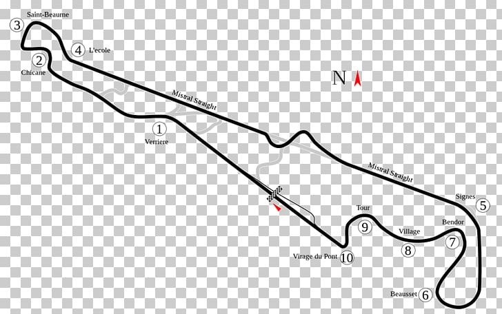Circuit Paul Ricard 2018 French Grand Prix 2018 FIA Formula One World Championship Race Track Motorsport PNG, Clipart, Angle, Area, Autodromo, Auto Part, Black And White Free PNG Download