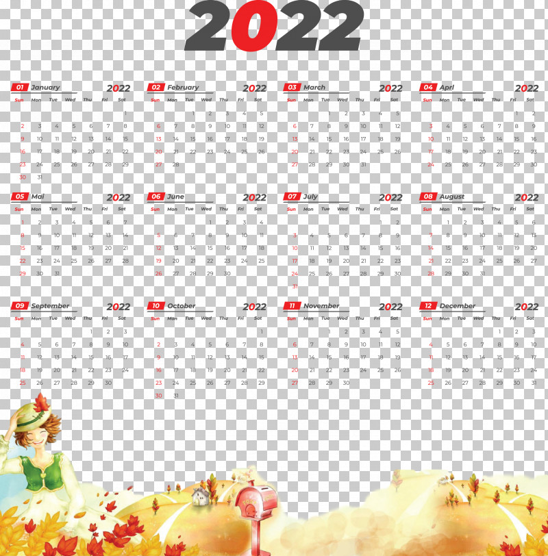 Printable Yearly Calendar 2022 2022 Calendar Template PNG, Clipart, Cartoon, Editing, House, Painting, Plan Free PNG Download