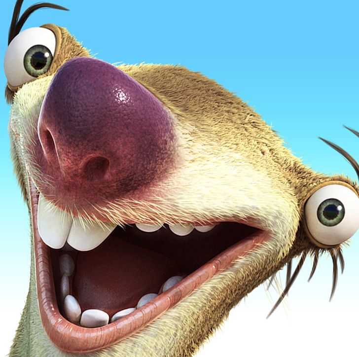 Sid Ice Age Adventures Sloth Manfred Scrat PNG, Clipart, Adventures
