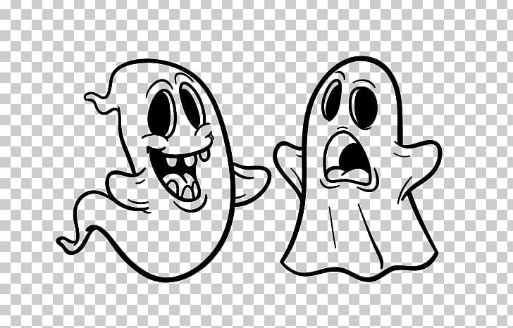 Halloween Drawing Trick-or-treating Warlock Ghost PNG, Clipart, Black, Black And White, Cartoon, Color, Face Free PNG Download