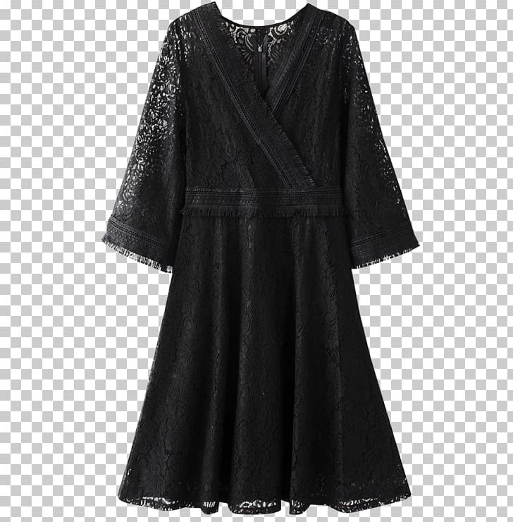 Little Black Dress Sleeve Lace Fashion PNG, Clipart,  Free PNG Download