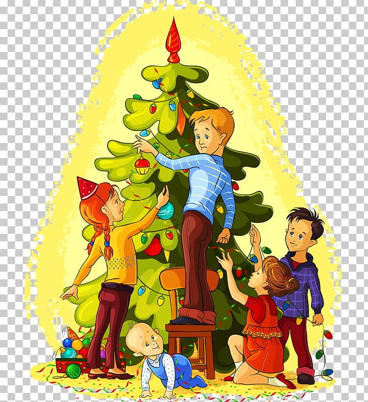 Christmas Tree PNG, Clipart, Cartoon, Child, Christmas, Christmas Border, Christmas Decoration Free PNG Download