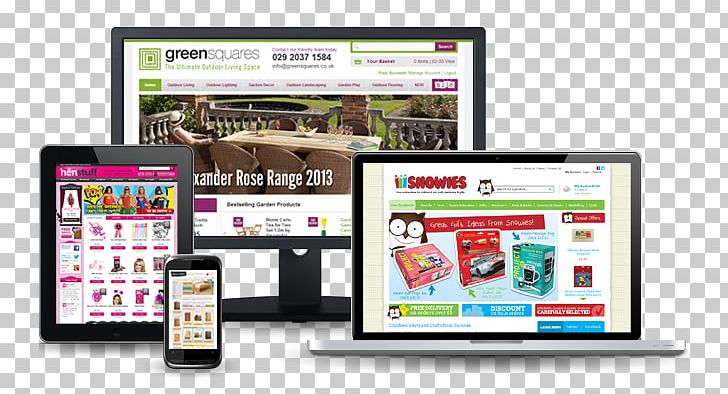 Responsive Web Design Ontarget Interactive E-commerce Website Development PNG, Clipart, Brand, Communication, Display Advertising, Display Device, Ecommerce Free PNG Download