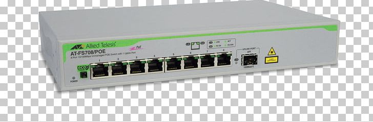 Wireless Access Points Small Form-factor Pluggable Transceiver Power Over Ethernet Network Switch Allied Telesis PNG, Clipart, 19inch Rack, Computer Network, Electronic Device, Gigabit Ethernet, Network Switch Free PNG Download