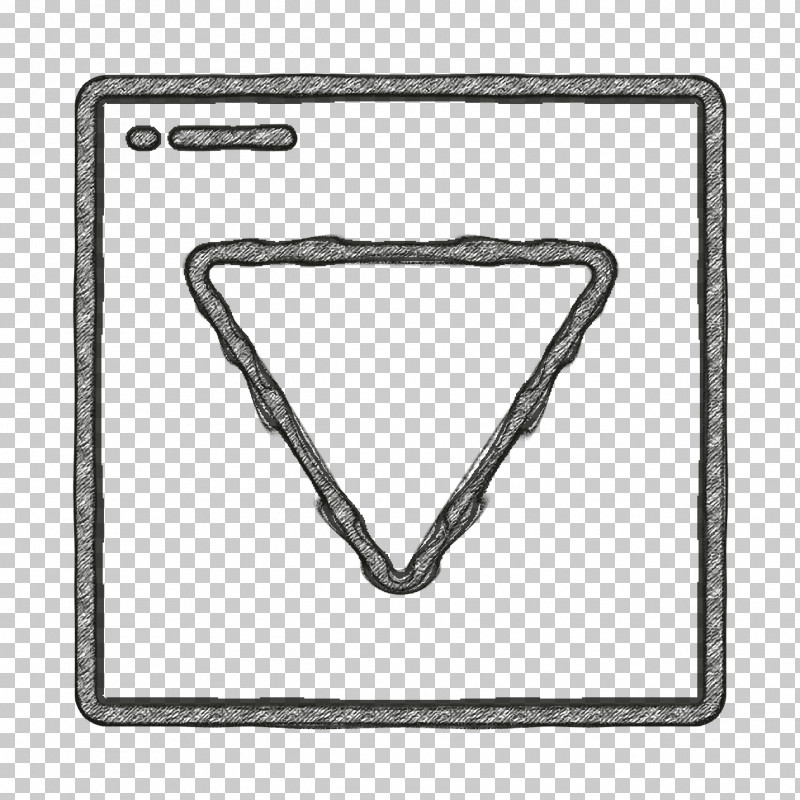 UI Icon Down Icon PNG, Clipart, Down Icon, Line, Rectangle, Ui Icon Free PNG Download