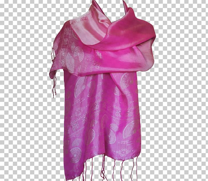 Silk Pink M Neck Stole PNG, Clipart, Magenta, Neck, Pink, Pink M, Scarf Free PNG Download