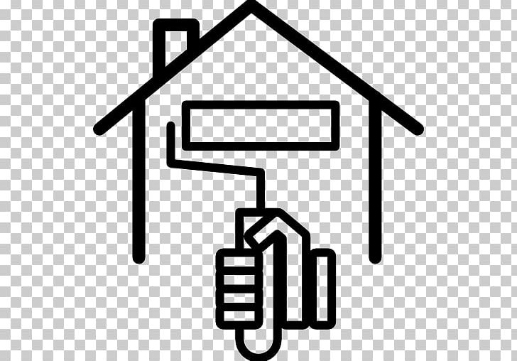 house painter clipart black and white