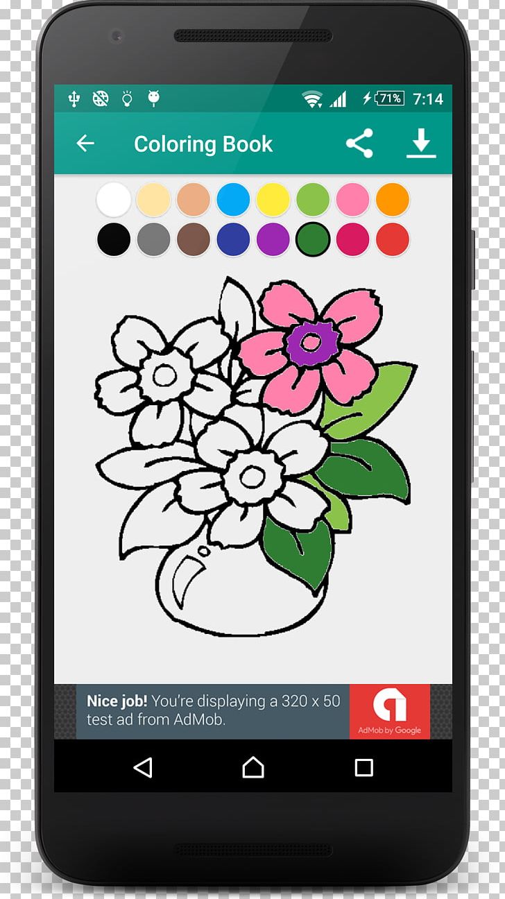 Feature Phone Smartphone Coloring Book Android Mobile Phones PNG, Clipart, Android Studio, Cellular Network, Child, Communication, Communication Device Free PNG Download
