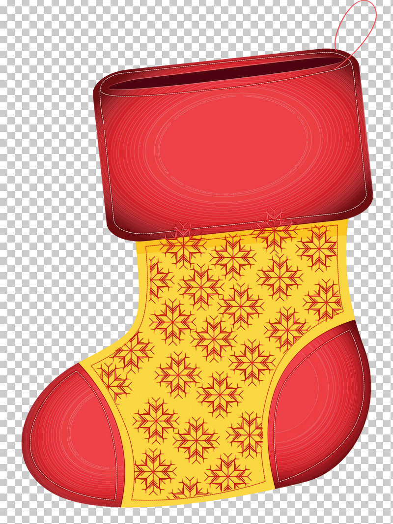 Christmas Stocking PNG, Clipart, Christmas Decoration, Christmas Stocking, Paint, Watercolor, Wet Ink Free PNG Download