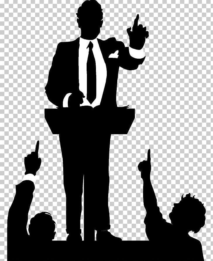Public Speaking Orator Speech PNG, Clipart, Black And White, Computer Wallpaper, Conversation, Microphone, Monochrome Free PNG Download
