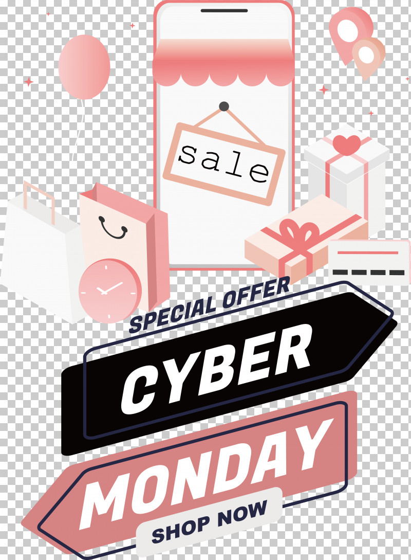 Cyber Monday PNG, Clipart, Cyber Monday, Shop Now Free PNG Download