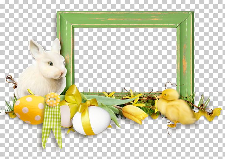 Domestic Rabbit Easter Bunny Hare Frames PNG, Clipart, Animals, Domestic Rabbit, Easter, Easter Bunny, Flower Free PNG Download