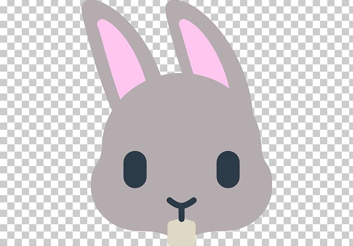 Emoji Domestic Rabbit Text Messaging PNG, Clipart, Carnivoran, Cartoon, Cat, Cat Like Mammal, Easter Bunny Free PNG Download