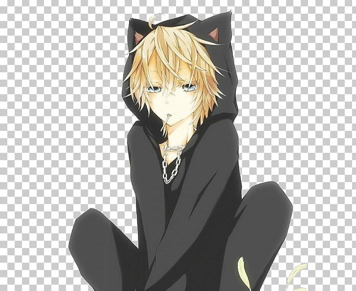 Catgirl Crona Anime Chibi PNG, Clipart, Animals, Animated Film, Anime, Black, Black Hair Free PNG Download