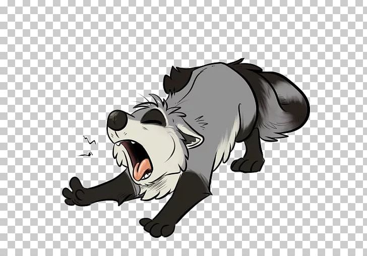 Dog Raccoons Sticker Bear PNG, Clipart, Animals, Bear, Big Cat, Big Cats, Canidae Free PNG Download