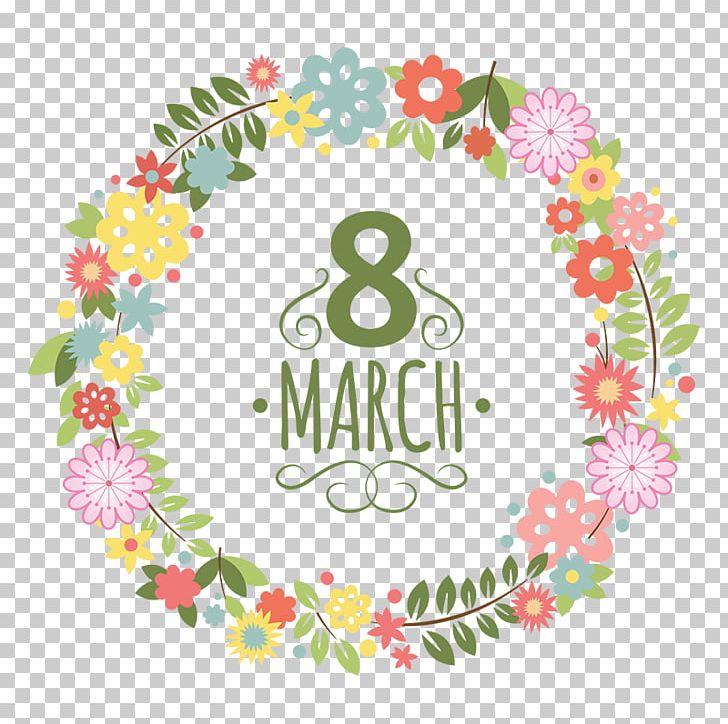 International Womens Day March 8 Woman Flower PNG, Clipart, Border, Encapsulated Postscript, Floral, Flower Arranging, Flowers Free PNG Download