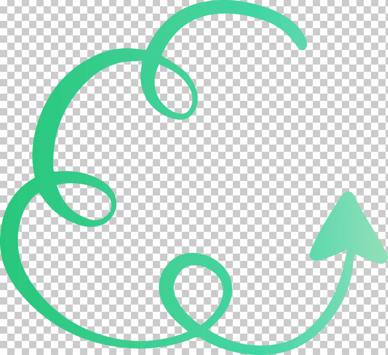 Green Line Circle Symbol PNG, Clipart, Boho Arrow, Circle, Cute Arrow, Green, Line Free PNG Download