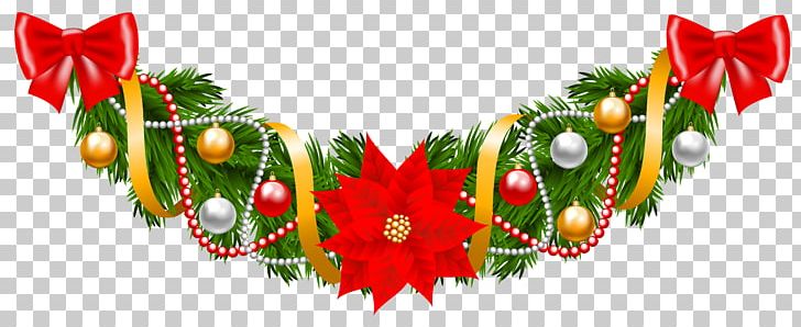 Christmas Garland Santa Claus PNG, Clipart, Art Christmas, Christmas, Christmas Clipart, Christmas Decoration, Christmas Garland Free PNG Download