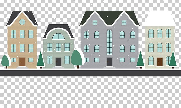 Cartoon Winter Animation PNG, Clipart, Architecture, Building, Cartoon, City, City Landscape Free PNG Download