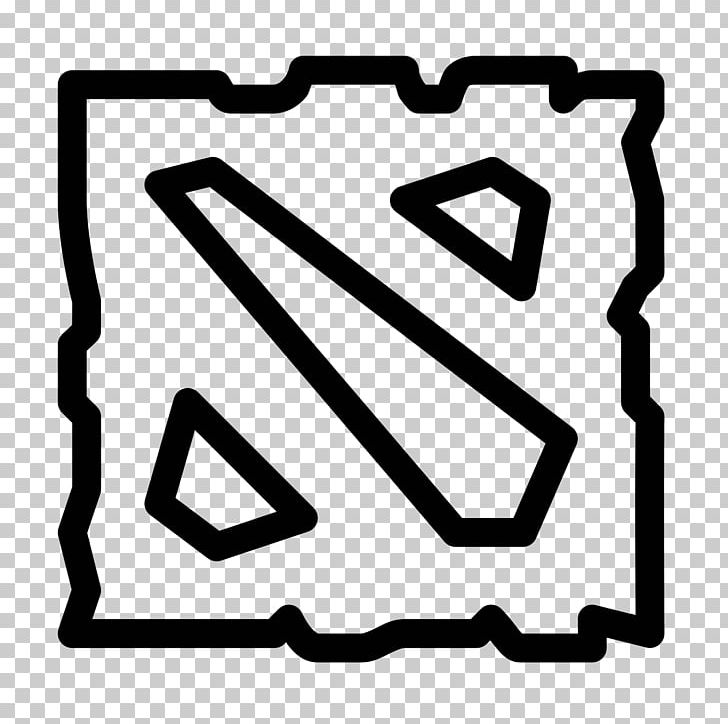 Dota 2 Computer Icons PNG, Clipart, Angle, Area, Black And White, Brand, Computer Icons Free PNG Download