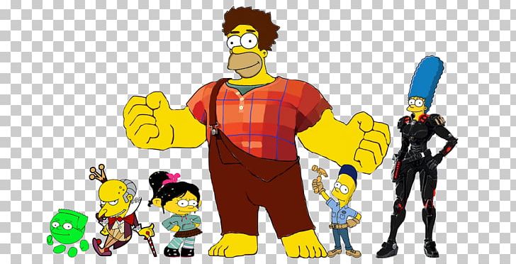 Homer Simpson Bart Simpson Lisa Simpson Marge Simpson Fix-It Felix PNG, Clipart, Action Figure, Art, Bart Simpson, Cartoon, Character Free PNG Download