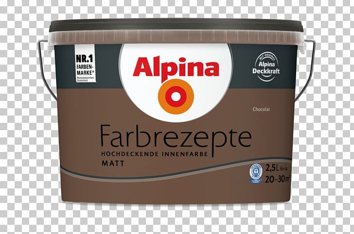 Litter Paint Alpina Farben Color DIY Store PNG, Clipart, Anstrich, Art, Brand, Bucket, Chocolat Free PNG Download