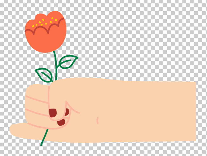 Hand Holding Flower Hand Flower PNG, Clipart, Cartoon, Flower, Hand, Hand Holding Flower, Heart Free PNG Download