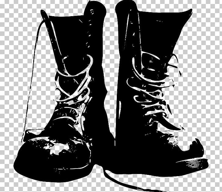 Cowboy Boot Shoe Combat Boot PNG, Clipart, Accessories, Black, Black And White, Boot, Boots Free PNG Download