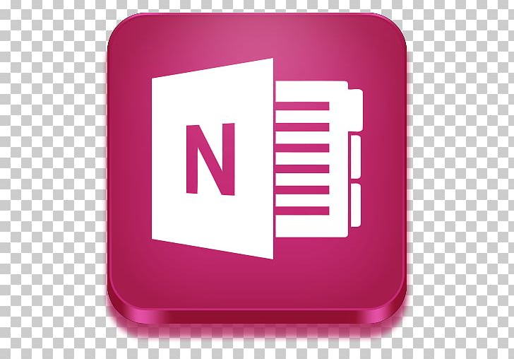 Microsoft OneNote Microsoft Office 2013 Application Software PNG, Clipart, Brand, Handheld Devices, Logo, Logos, Magenta Free PNG Download
