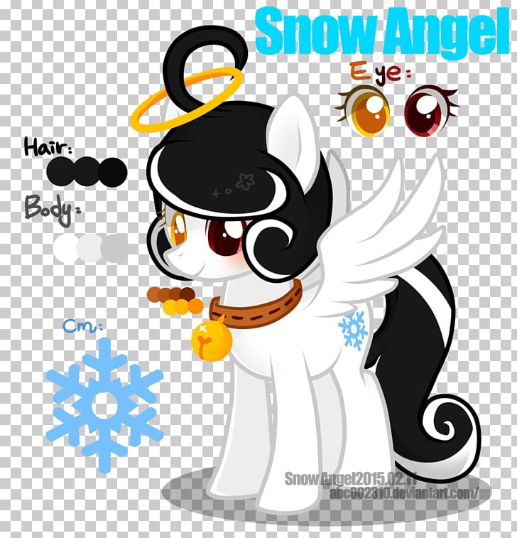 Snow Angel Pony Cartoon PNG, Clipart, Angel, Area, Art, Artwork, Carnivoran Free PNG Download