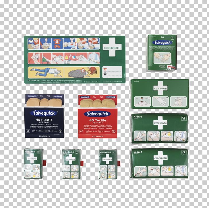 Cederroth First Aid Supplies Adhesive Bandage First Aid Kits Salvequick PNG, Clipart, Adhesive Bandage, Adhesive Tape, Aid Station, Brand, Compresa Free PNG Download
