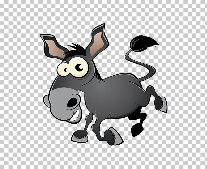 Donkey Cartoon PNG, Clipart, Animals, Art Museum, Black And White, Cartoon, Cattle Like Mammal Free PNG Download