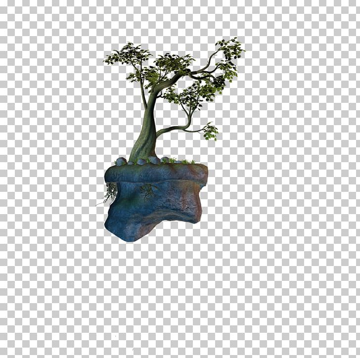 Floating Island Tree PNG, Clipart, Branch, Download, Float, Floating Island, Flowerpot Free PNG Download