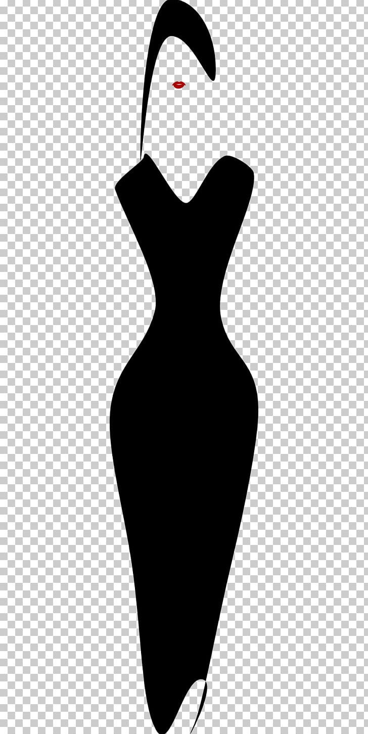 Little Black Dress Fashion Evening Gown PNG, Clipart, Artwork, Black, Black And White, Clothing, Dress Free PNG Download