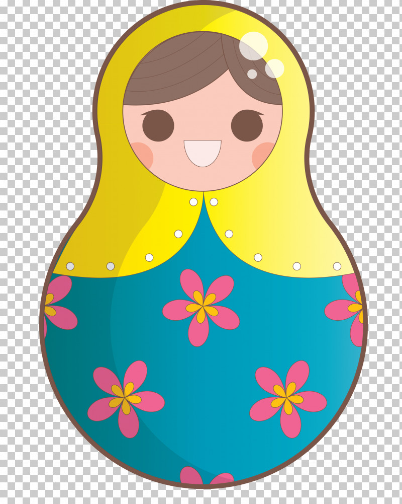 Colorful Russian Doll PNG, Clipart, Colorful Russian Doll, Infant, Yellow Free PNG Download