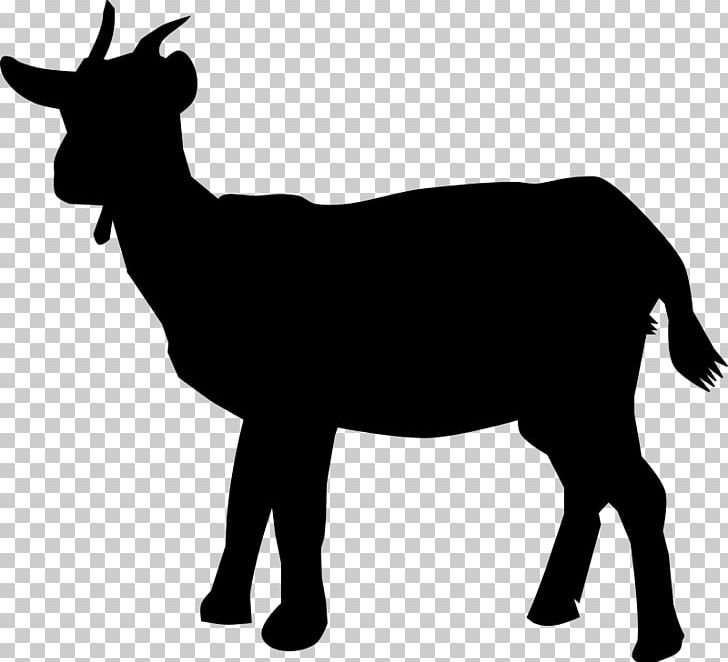 Boer Goat Black Bengal Goat Silhouette PNG, Clipart, Animals, Antelope, Antler, Black And White, Boer Goat Free PNG Download