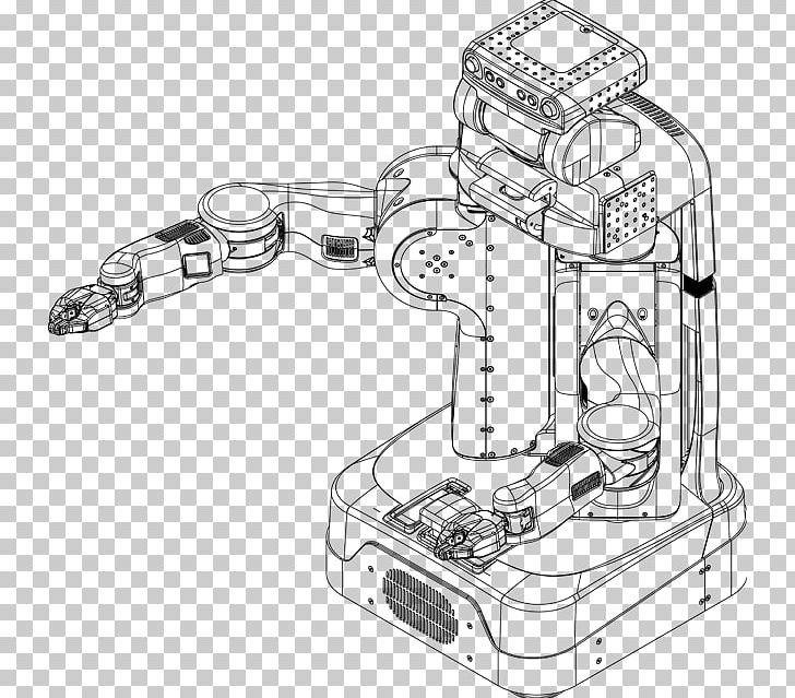 Robotics Willow Garage Technology Robot Operating System PNG, Clipart, Angle, Artwork, Black And White, Business, Car Wireframe Free PNG Download