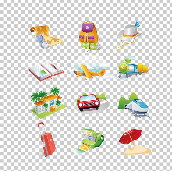 Train Travel Icon PNG, Clipart, Backpack, Baggage, Car, Coconut Tree, Creative Background Free PNG Download