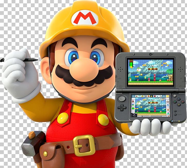 Super Mario Maker Wii U Nintendo 3DS PNG, Clipart, Action Figure, Computer Software, Figurine, Game, Heroes Free PNG Download