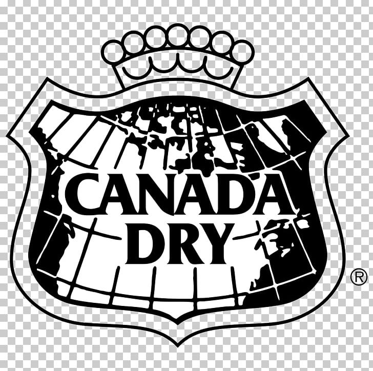 Canada Dry Scalable Graphics Logo Ginger Ale PNG, Clipart, Area, Artwork, Black, Black And White, Brand Free PNG Download