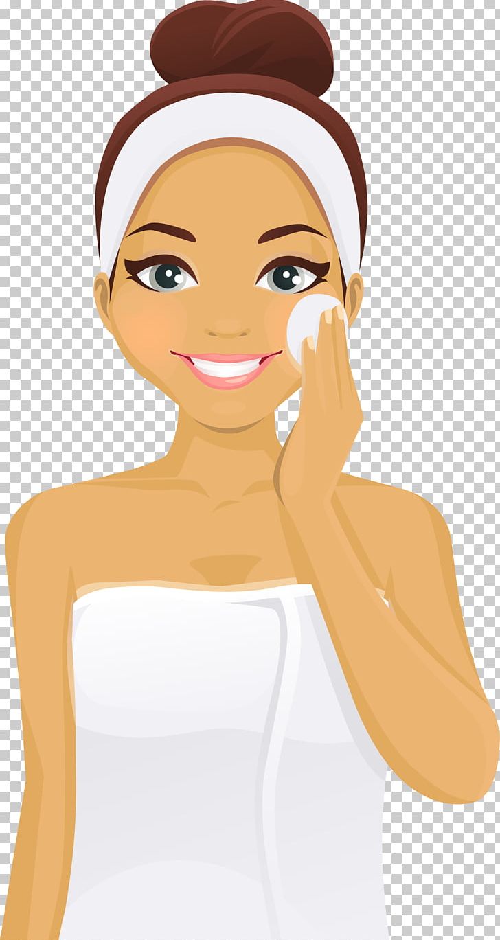 Lotion Cream Face Skin Facial PNG, Clipart, Arm, Beauty, Brown Hair, Cartoon, Cheek Free PNG Download
