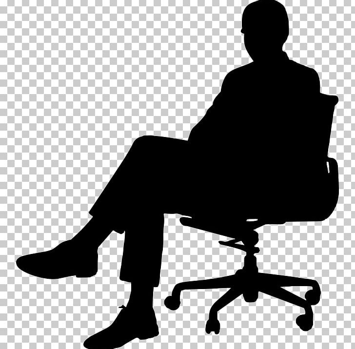 Office & Desk Chairs PNG, Clipart, Amp, Black, Black And White, Business, Business Man Free PNG Download